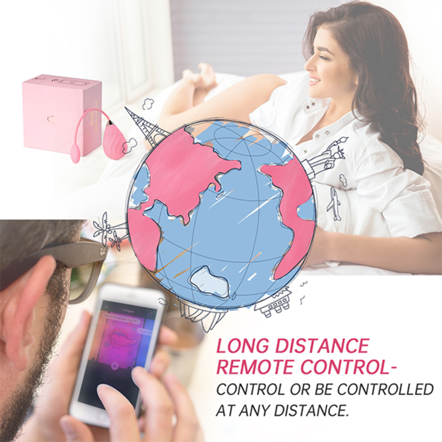 Виброяйцо Magic Motion Sundae, розовое 861141 - Magic Motion - Вибрирующие яйца - Купить