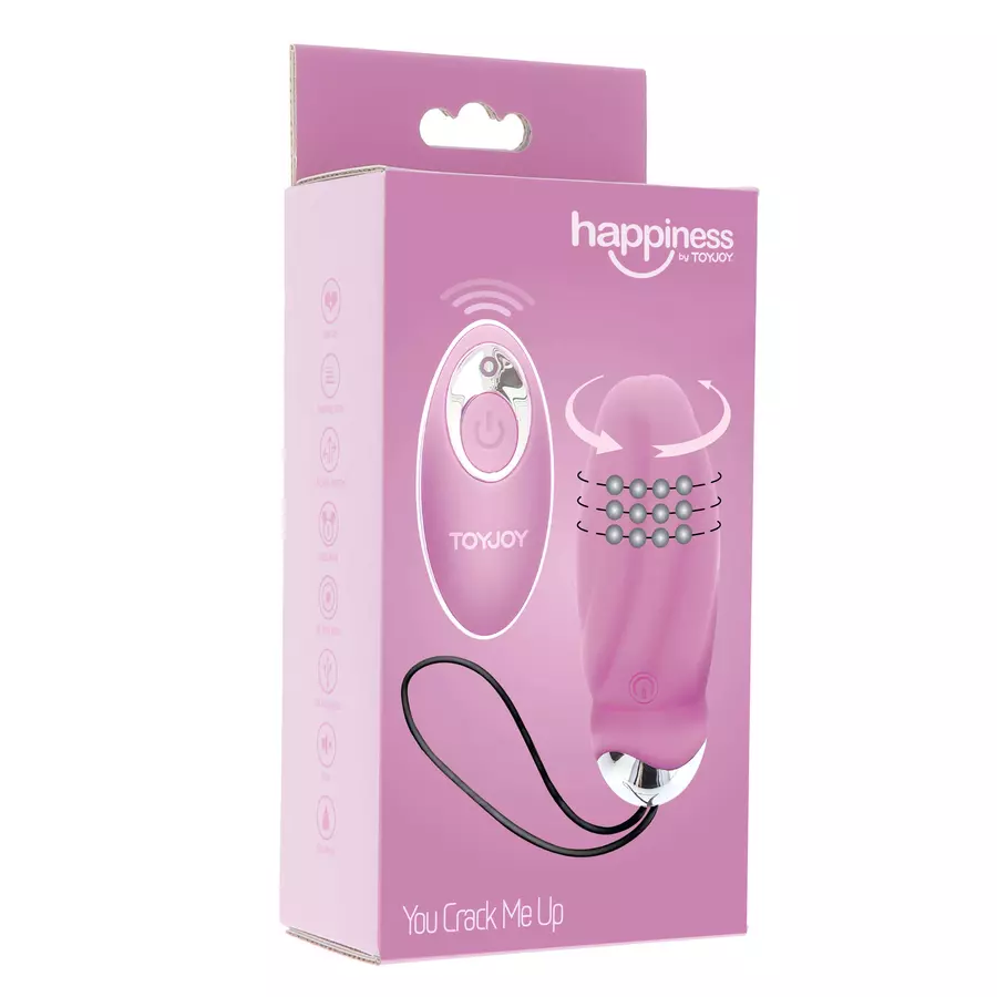 TOYJOY - You Crack Me Up Vibrating Egg With Rotating Beads | Hot Stuff Sex  Shop