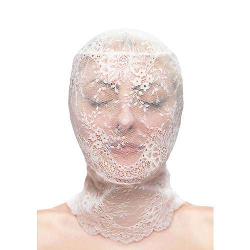 Ns Novelties - Fetish &. Fasion Lace Hood Mask Wit