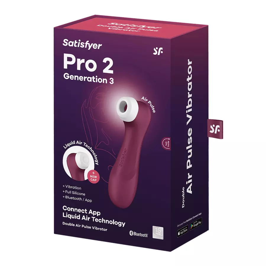 Satisfyer Pro 2 Generation 3 met App Control Luchtdrukstimulator  