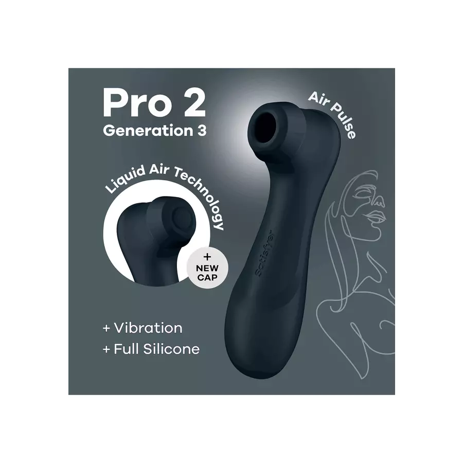 Satisfyer - Pro 2 Generation 3 Luchtdrukstimulator | Hot Stuff Sex Shop