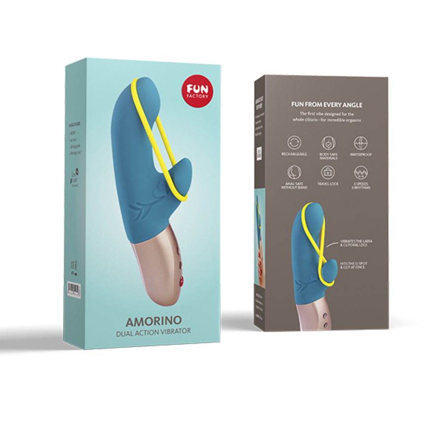 Fun Factory - Amorino Mini Vibrator met Bandje Vrouwen Speeltjes