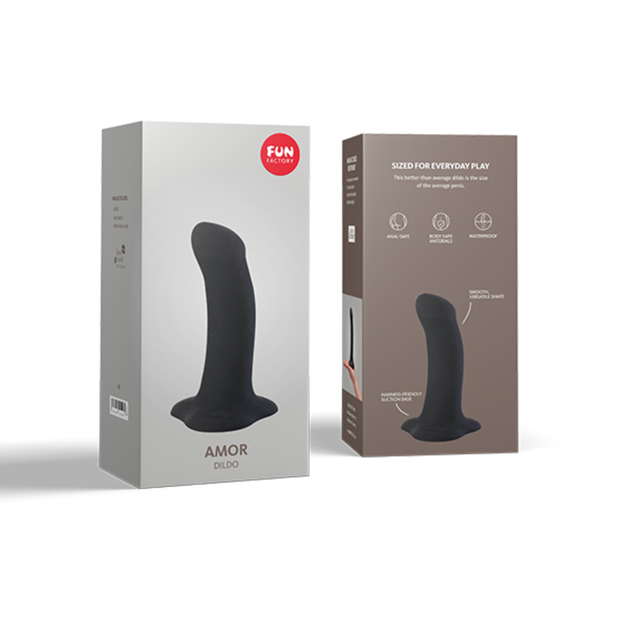 Fun Factory - Amor Dildo met Zuignap Vrouwen Speeltjes