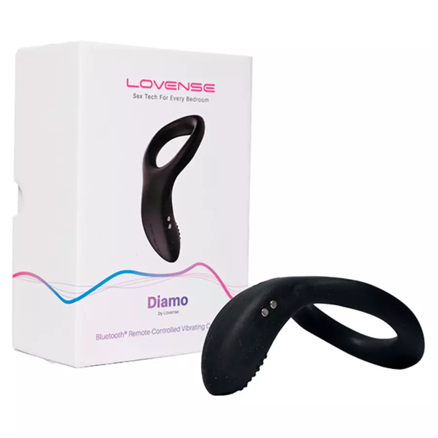 Lovense - Diamo Vibrating App Controllable Cock Ring | Hot Stuff Sex Shop