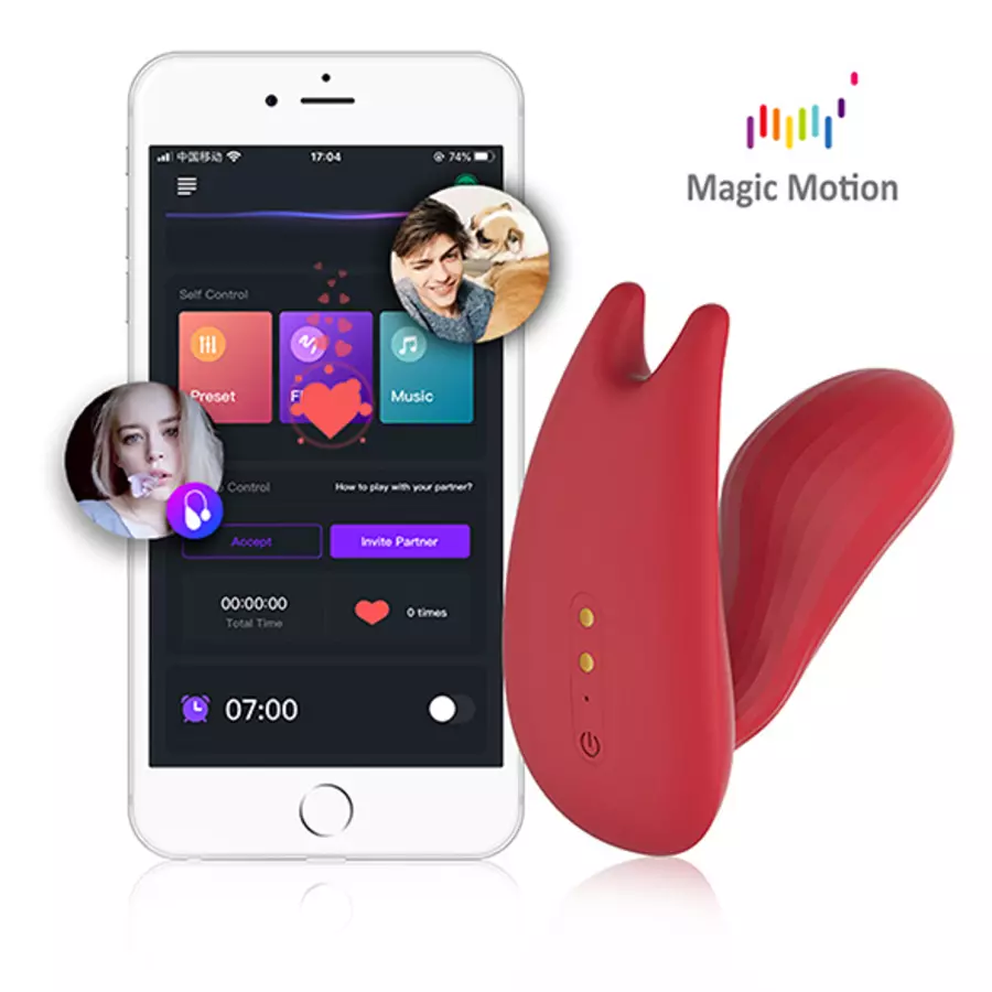 Magic Motion Umi Smart Panty App Controlled Dual Motor Vibrator  