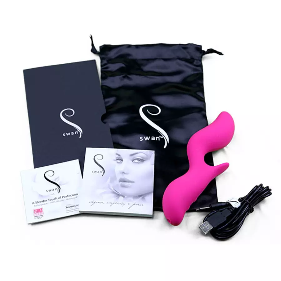 Swan - The Black Swan Clitoris & G-spot Vibrator | Hot Stuff Sex Shop