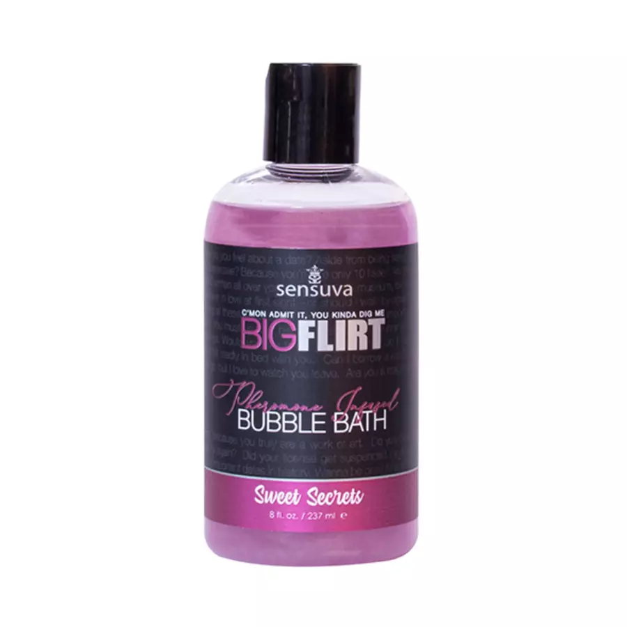 Sensuva - Big Flirt Pheromone Bubble Bath Gel 237 ml | Hot Stuff Sex Shop