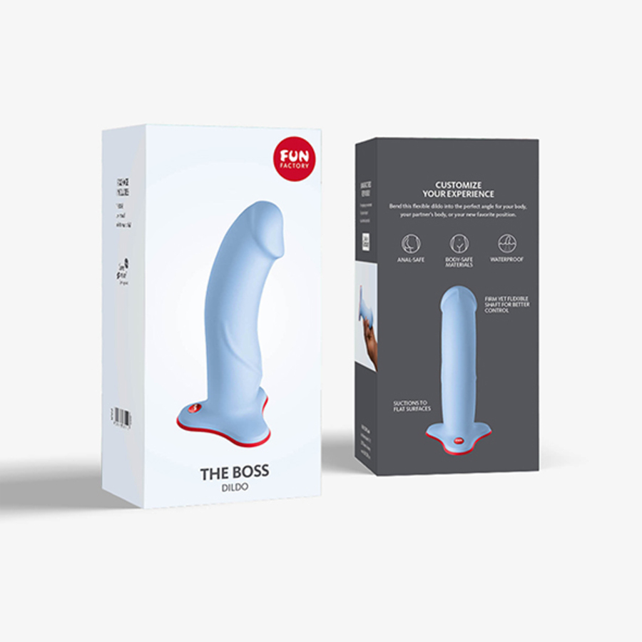 Fun Factory - Fun Factory - The Boss Dildo Dove Blue Vrouwen Speeltjes