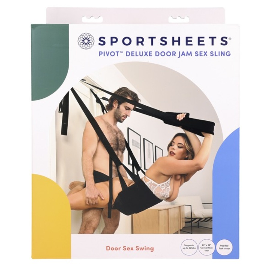 Sportsheets - Pivot Deluxe Door Jam Sex Sling Black S&M