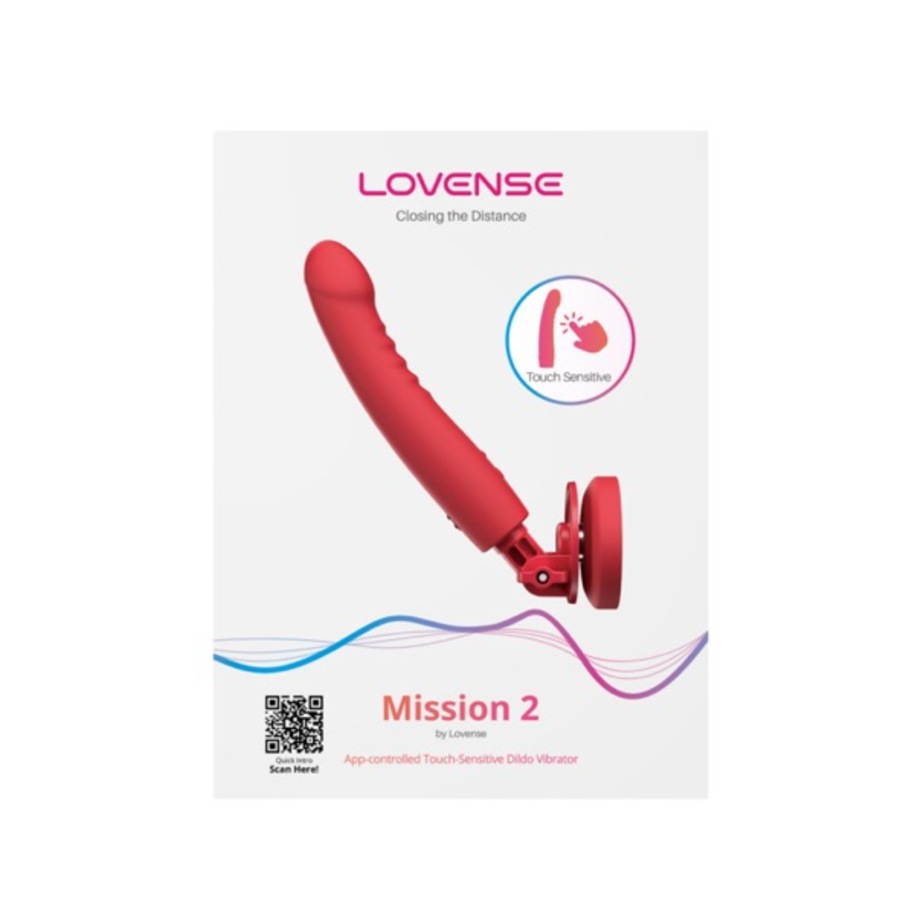 Lovense - Mission 2 Pink Touch-Sense Vibrator Vrouwen Speeltjes