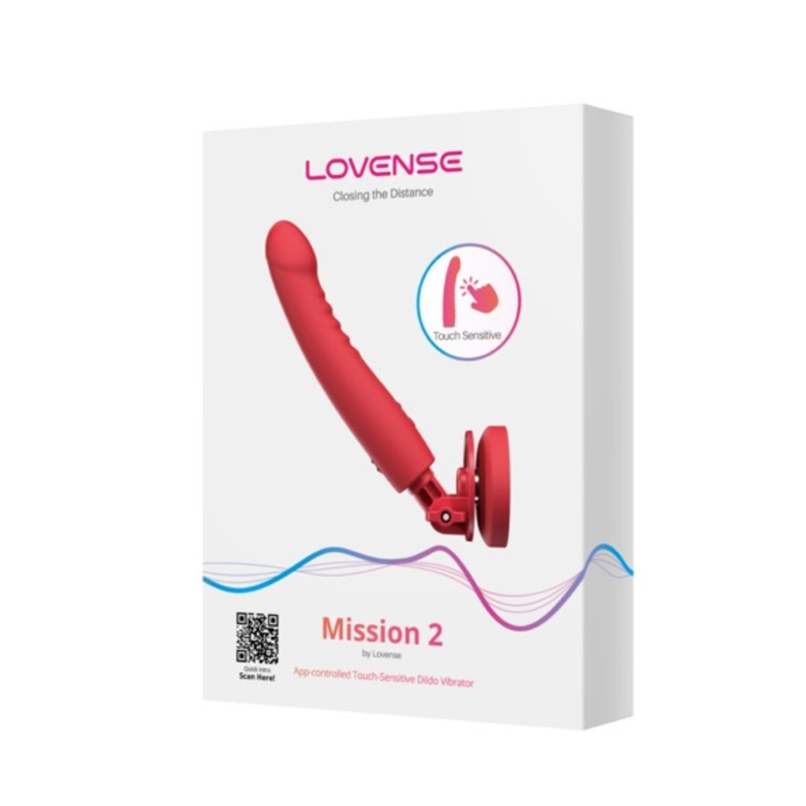 Lovense - Mission 2 Pink Touch-Sense Vibrator Vrouwen Speeltjes