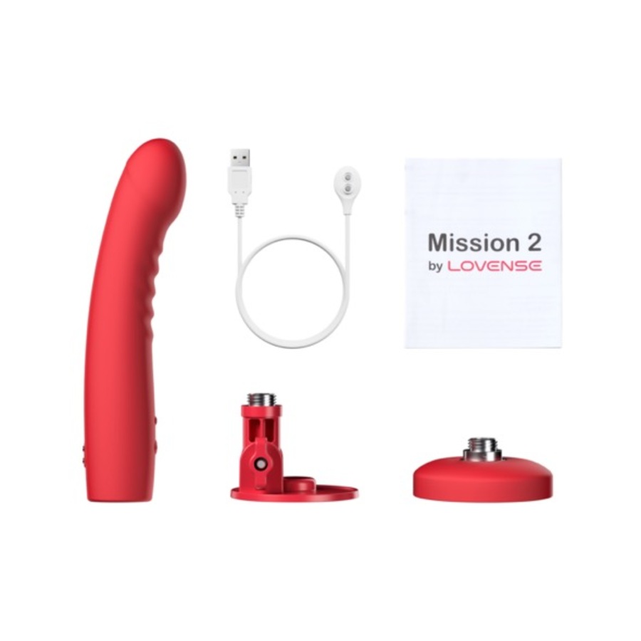 Lovense - Mission 2 Pink Touch-Sense Vibrator Vrouwen Speeltjes