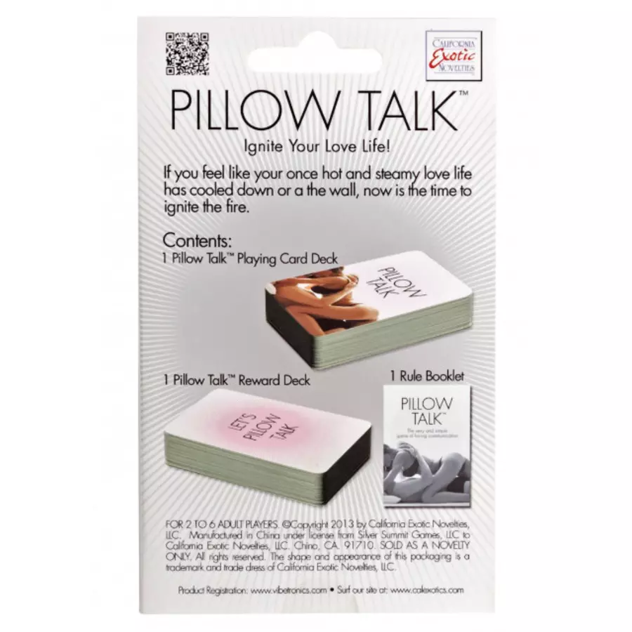 CalExotics - Pillow Talk Naughty Playcards | Hot Stuff Sex Shop