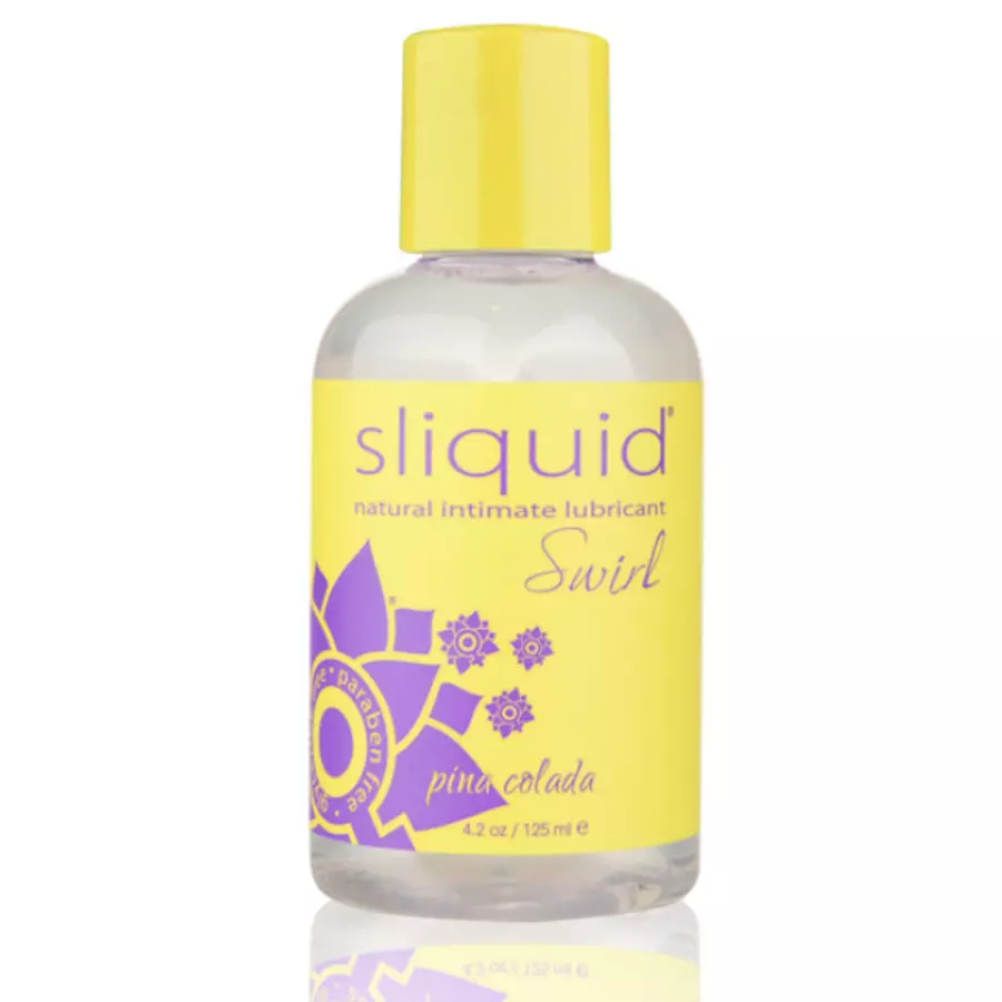 Sliquid Naturals Swirl Lubricant Pina Colada 125 ml Hot Stuff  