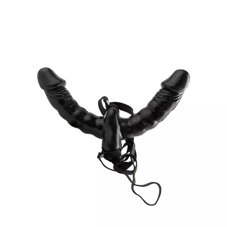 Fetish Fantasy - Double Delight Vibrating Strap-On | Hot Stuff Sex Shop