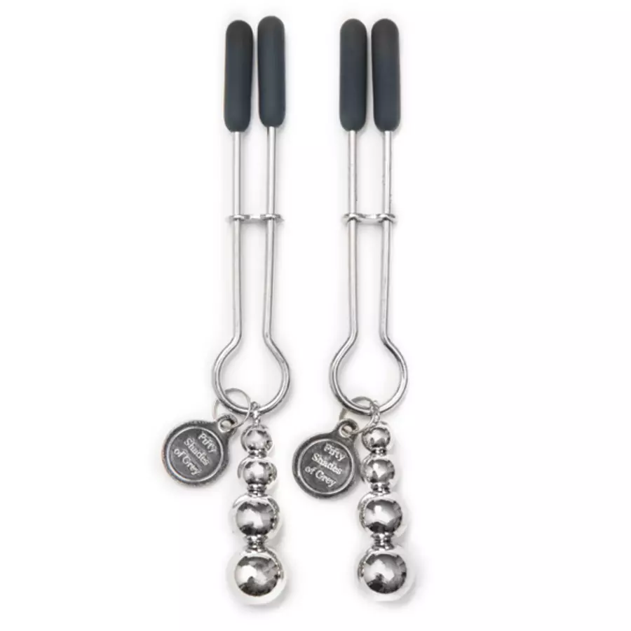 Fifty Shades Of Grey - Adjustable Nipple Clamps | Hot Stuff Sex Shop