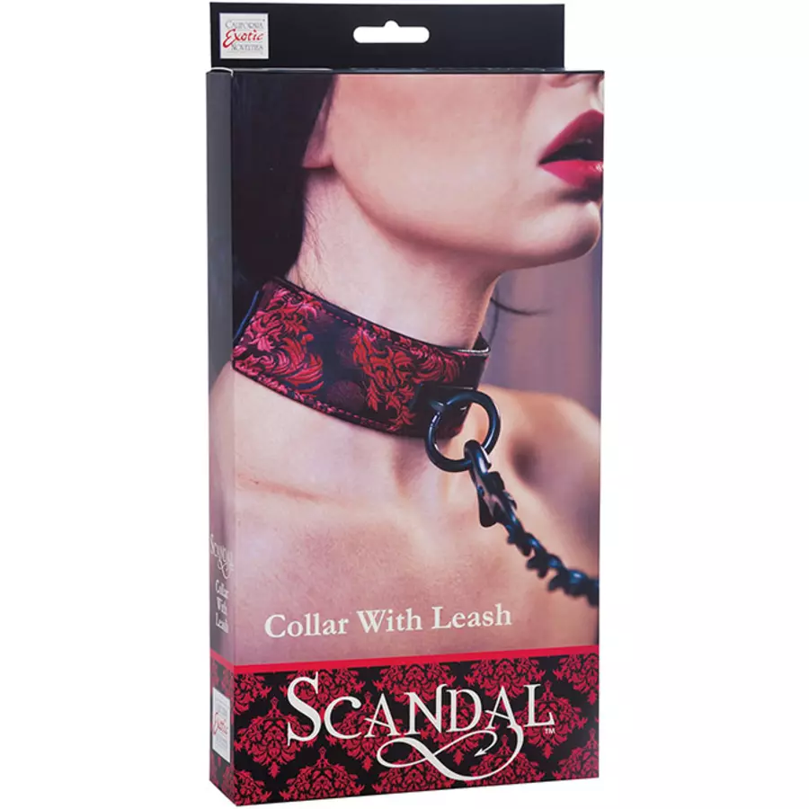 Scandal - Halsband Met Ketting Zwart | Hot Stuff Sex Shop