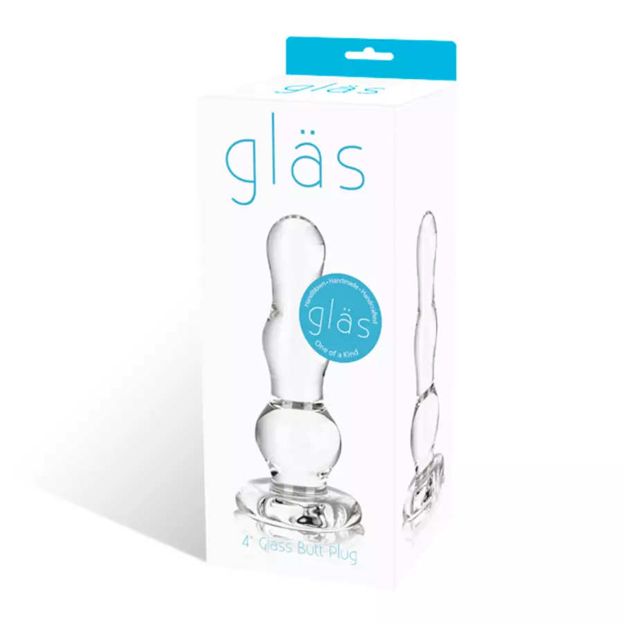 Gläs - Glass Butt Plug 10,2 cm | Hot Stuff Sex Shop