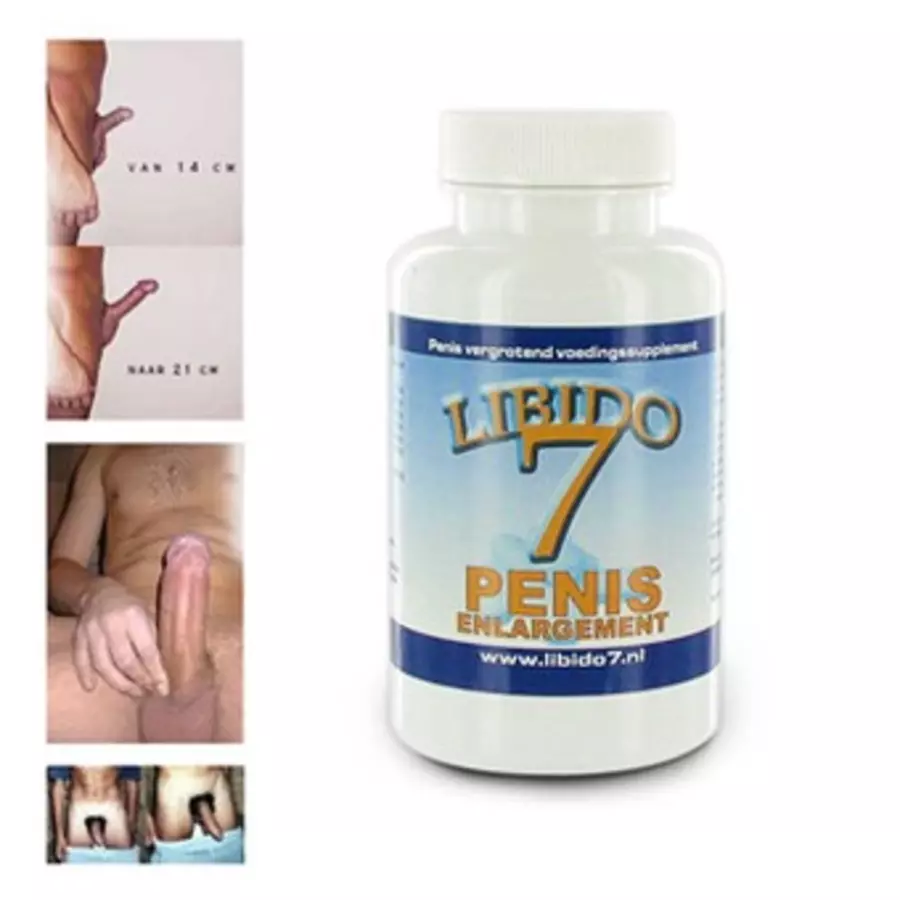 Libido 7 Penis Enlargement Tabs 60pc | Hot Stuff Sex Shop