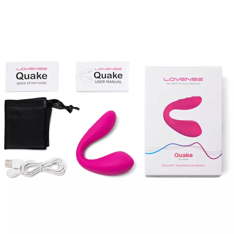 Lovense - Dolce (Quake) Verstelbare Clitoris en G-Spot Koppelvibrator | Hot  Stuff Sex Shop